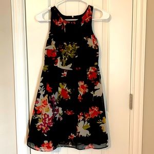 NWT- Loft floral mini dress, size 00P